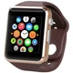 Смарт-часы Smart Watch A1 умные электронные со слотом под sim-карту + карту памяти micro-sd. Цвет: золотой - изображение 1