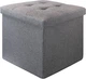 Пуф для хранения текстильный MBM HOME TH-03 Серый (TH-03 GRAY) - изображение 1