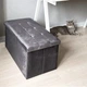 Пуф для хранения велюровый MBM HOME TH-06 Серый (TH-06 GRAY) - изображение 5