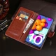 Чехол Idewei для Xiaomi Redmi 10C книжка кожа PU с визитницей коричневый - изображение 3