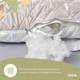 Подушка IDEIA 87070 140х75х20 Мікрофібра Сірий 2 (шт) - изображение 4