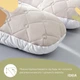 Подушка IDEIA 87070 140х75х20 Мікрофібра Сірий 2 (шт) - изображение 7
