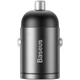 Автомобільний зарядний пристрій Baseus Tiny Star Mini PPS Car Charge Type-C Port 30W Gray (VCHX-B0G) - зображення 2