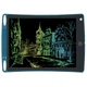Цветной графический планшет LCD-планшет для рисования Writing Tablet 12 дюймов Black (2172312) - изображение 6