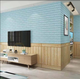 Самоклеющаяся 3D панель Sticker Wall под кирпич Бирюза 700x770x7мм - изображение 4