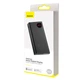 Павербанк 20000 mAh 22.5W Power Bank Baseus Adaman Портативный Аккумулятор Внешний Аккумулятор повербанк с быстрой зарядкой QC3.0+PD3.0 (PPAD000101) Черный - изображение 11