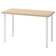 Письмовий стіл IKEA LAGKAPTEN / OLOV 120х60 см білений дуб/білий (794.168.93) - зображення 1