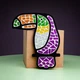 Набор для творчества Стеклянная мозаика Mosaaro. Toucan Тукан 185×220мм (MA2001) - изображение 2