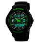 Skmei S-Shock Green 0931 Дитячий наручний годинник для дитини ( 18034 ) - изображение 1
