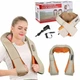 Массажёр роликовый для всего тела с подогревом 4 кнопки Shiatsu Massager of Neck Kneading Бежевый - изображение 14