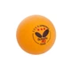 Качественные шарики мячики для настольного тенниса пинг-понга Butterfly ITTF набор 3 шт с 3 звездами 40 мм оранжевые АН2028 - изображение 2