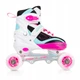 Роликовые коньки SportVida 4 в 1 SV-LG0033 Size 39-42 White/Pink/Blue - изображение 7