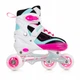 Роликовые коньки SportVida 4 в 1 SV-LG0032 Size 35-38 White/Pink/Blue - изображение 6