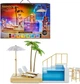Ігровий набір для ляльок Rainbow High Color Change Pool & Beach Вечірка біля басейну (578475) - зображення 1