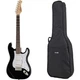 Гітара Harley Benton ST-20 BK Standard Series + чохол - изображение 1
