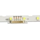 LED підсвітка TV Samsung 55" inch 40-led AOT-55-NU7300-NU7100-2X40-3030C AOT_55_NU7300_NU7100_NU7120 2pcs=1set - изображение 3