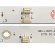 LED підсвітка TV 40" inch 8-led 760mm 6V MS-L2665-A/B V1 R72-40D04-004/5-13 21MN200I9N0100154803932 3pcs=1set - изображение 5