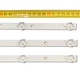 LED підсвітка TV 40" inch 8-led 760mm 6V MS-L2665-A/B V1 R72-40D04-004/5-13 21MN200I9N0100154803932 3pcs=1set - изображение 6