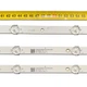 LED підсвітка TV 40" inch 8-led 760mm 6V MS-L2665-A/B V1 R72-40D04-004/5-13 21MN200I9N0100154803932 3pcs=1set - изображение 8