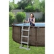 Каркасный бассейн Bestway 56709, размер 366 x 100 см с фильтрующим насосом и лестницей - изображение 8