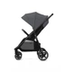 Прогулочная коляска Kinderkraft Route Platinum Grey идеальна для городских прогулок и загородных поездок! 5-точечные ремни ! от рождения до 22 кг! Есть москитная сетка, дождевик, подстаканник! - зображення 2