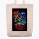Эко сумка Очень странные дела (Stranger Things) (9227-3840-WTD) бежевая з широким дном - изображение 1