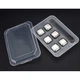 Сталеві кубики для віскі та інших напоїв Moltis Whiskey Stones SILVER 6 шт + щипці 10052 - зображення 1