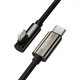 Кабель Baseus Legend Series Elbow Fast Charging Type-C to Lightning 20W (2m) black - зображення 7