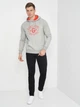 Худі GANT Grafik 2047039 Grey Melange L - изображение 4