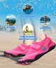 Аквашузи дитячі VelaSport (Розмір 35) Крокси тапочки для моря, Стопа 21.7см.-22.3см. Унісекс взуття Коралки Crocs Style Рожеві - зображення 4