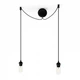 Cannonball black cluster UMAGE 2 Ø 12cm L 2,5 m - зображення 1