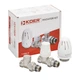 Комплект для подключения радиатора KOER SET-15 - 1/2"x3/4" (прямой) с термоголовкой НН (KR3180) - изображение 5