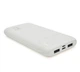 Повербанк ACL PW42, Power Bank 10000 mah, Зовнішній портативний акумулятор, 2xUSB/Type-C/MicroUSB, Білий - зображення 2