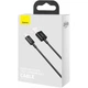 Кабель Baseus Superior Series Fast Charging Data Cable USB to Lightning Black 2м (CALYS-C01) - изображение 3