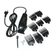 Машинка для стрижки проводная с насадками для волос и бороды Gemei GM-1016 Pro Black + Ножницы и Расческа - изображение 4
