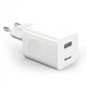 Зарядное устройство Baseus Quick Charger (адаптер USB, Quick Charge 3.0, 24W, 3A, быстрая зарядка) - Белый - изображение 1