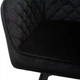 Стул для кухни и гостиной поворотный Vetro Mebel R-63 Черный (R-63-black/ black) - изображение 8