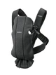 Сумка-кенгуру Baby Bjorn Mini 3D Jersey Gray-black - зображення 1
