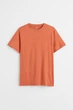 Футболка H&M Regular Fit L помаранчевий 0685816142 - зображення 1