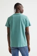 Футболка H&M Essentials №7 Regular Fit XS бирюзовый 0685816145 - изображение 4