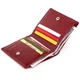 Компактный кошелек женский ST Leather 19257 Бордовый - изображение 8