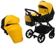 Коляска 2 в 1 Bair Kiwi ECO BK-63/15 жовтий / чорний - зображення 1