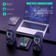 Компьютерная акустика колонка для ПК ONIKUMA RGB Backlight L6 |10 Вт, USB питание, AUX/Bluetooth подключение, 3.5mm| беспроводная Black - изображение 4