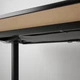 Комп'ютерний стіл IKEA BEKANT 120х80 см чорний (592.825.83) - изображение 3