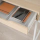Письмовий стіл IKEA ALEX 100х48 см біла морилка/імітація дуба (504.735.58) - изображение 2