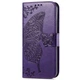 Чехол-книжка с рисунком UniCase Butterfly для Xiaomi Redmi 10 / 10 (2022) / 10 Prime - Purple - изображение 3