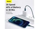 Кабель быстрой зарядки «Type-C to Lightning» Baseus Superior Series PD 20W Fast Charge 2m, cиний (CATLYS-C03) - изображение 6