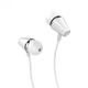 Вакуумные наушники Hoco M34 Honor Music гарнитура, AUX, 1.2м) - Белый - изображение 4