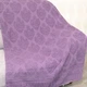 Простынь-покрывало жаккардовое махровое GM TEXTILE 200x220см 400г/м2 (Сиреневый) - изображение 3