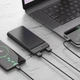 Павербанк 10000 mAh Power Bank Hoco J52 New joy 2USB 2A портативный внешний аккумулятор с LED индикатором Black - изображение 3